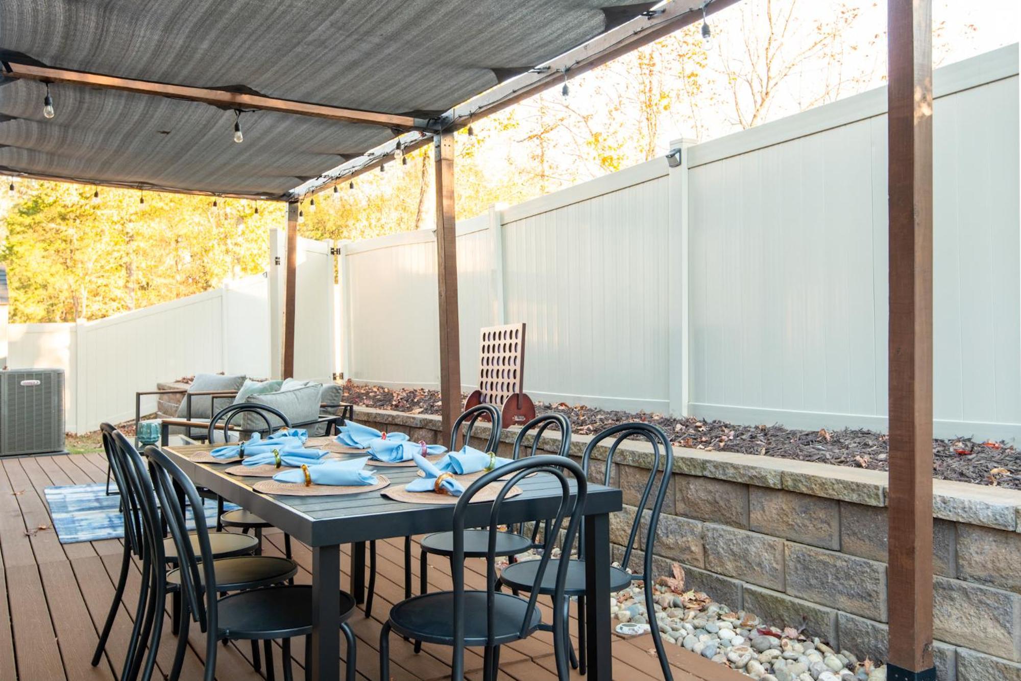 샬럿 Near Clt Airport - 4Bd - Backyard - Balcony 빌라 외부 사진