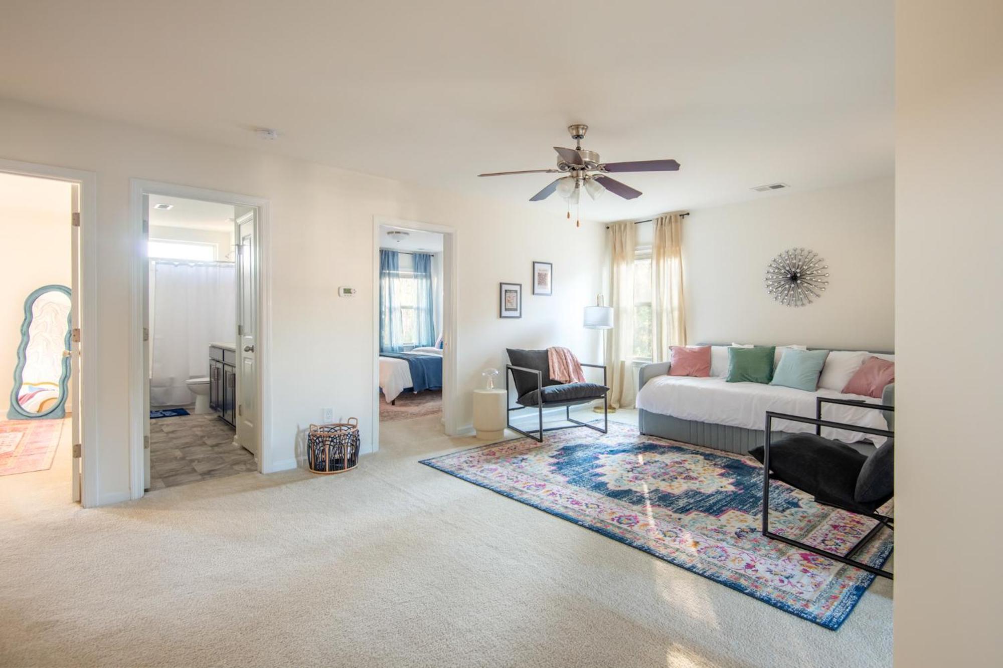 샬럿 Near Clt Airport - 4Bd - Backyard - Balcony 빌라 외부 사진
