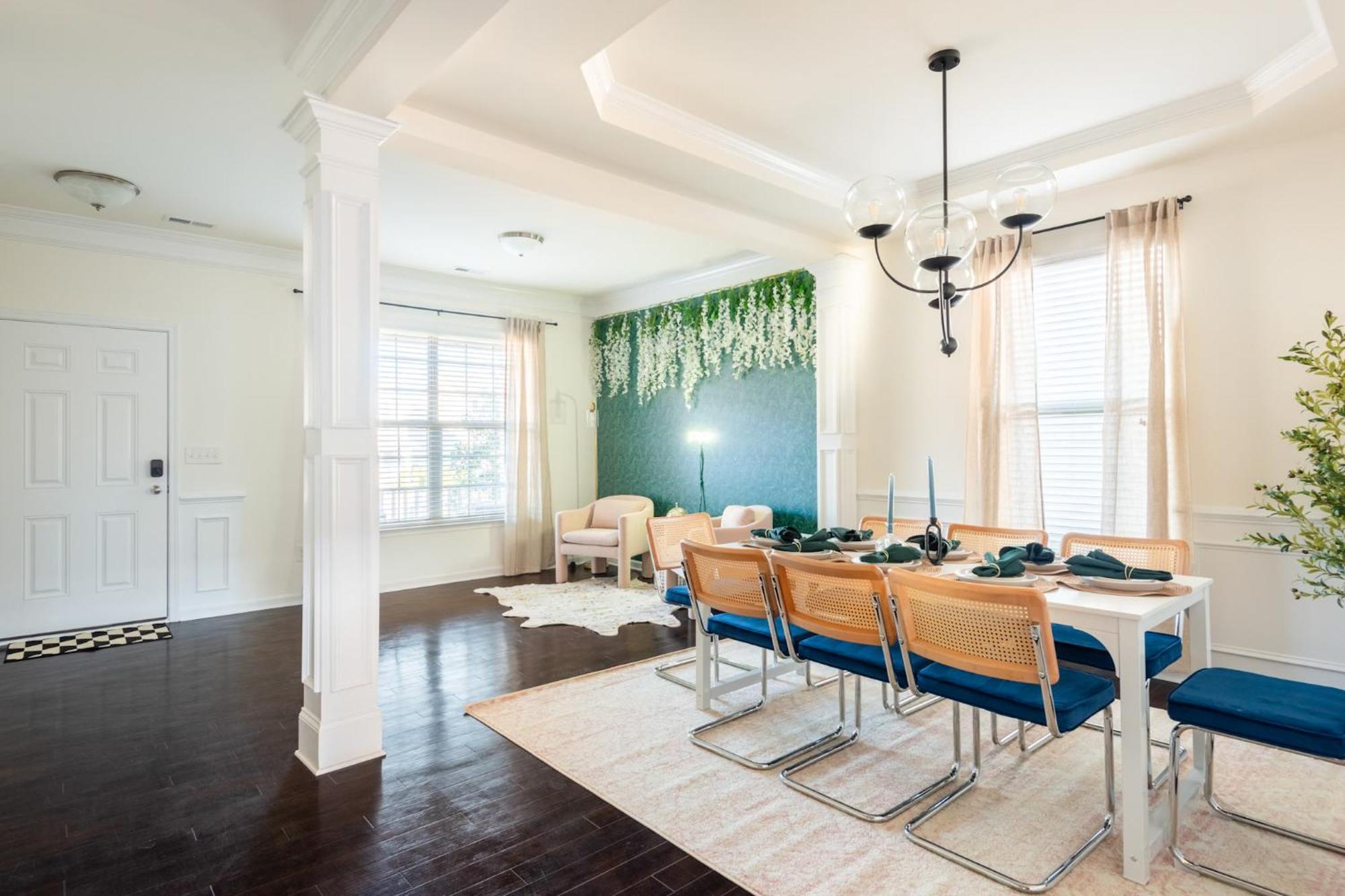 샬럿 Near Clt Airport - 4Bd - Backyard - Balcony 빌라 외부 사진