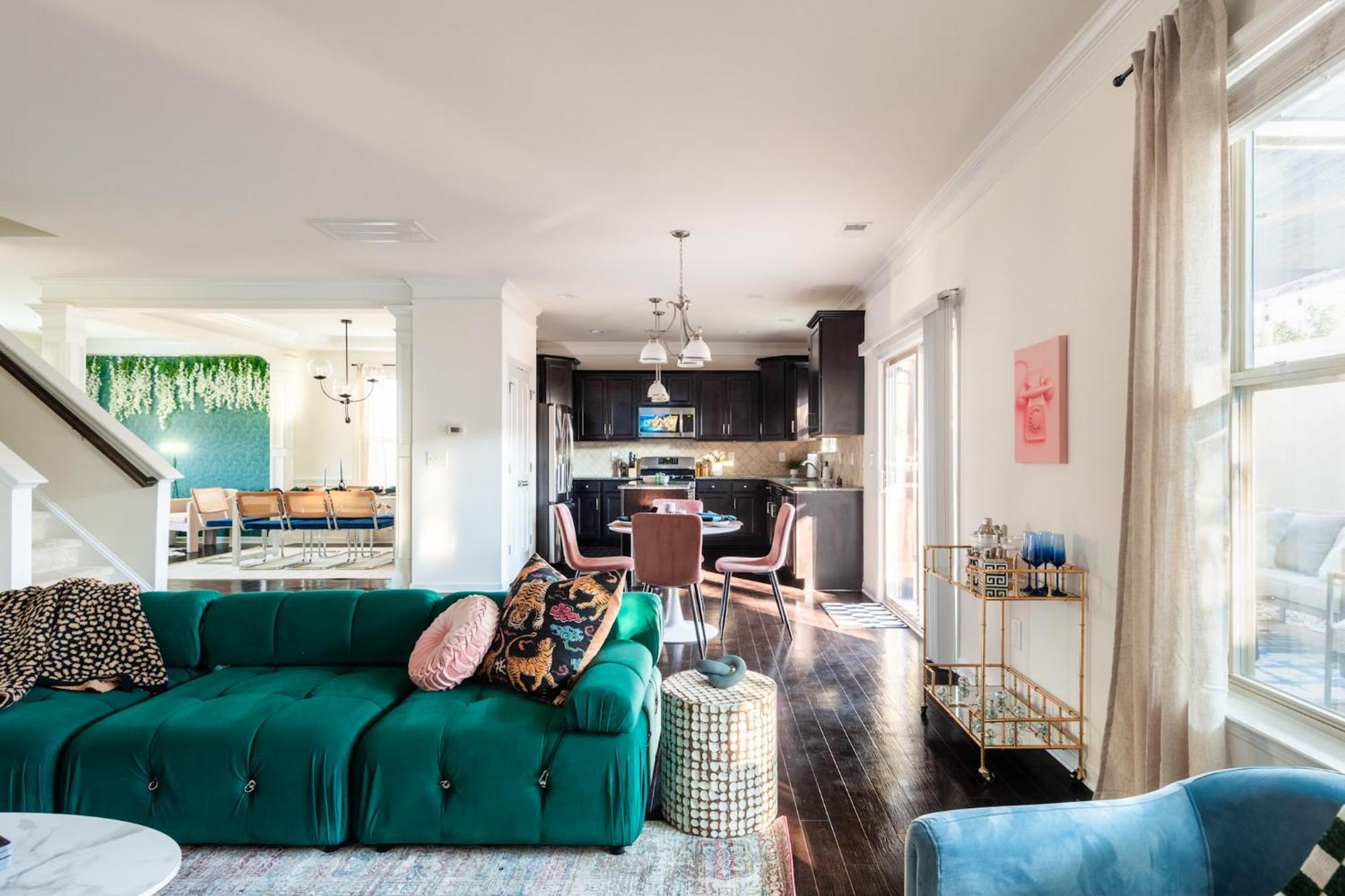 샬럿 Near Clt Airport - 4Bd - Backyard - Balcony 빌라 외부 사진